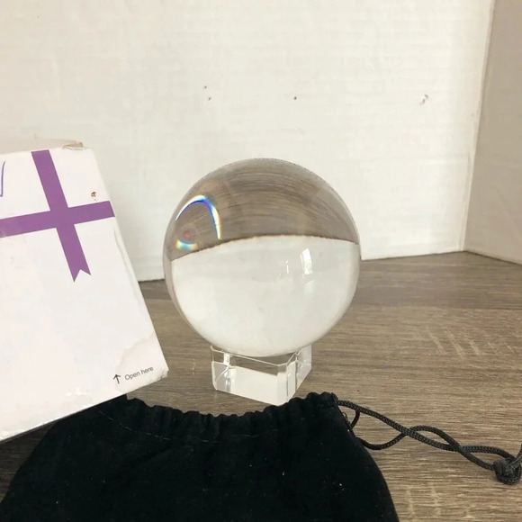 Merry Nine  Crystal Lens Ball - Picture 2 of 7